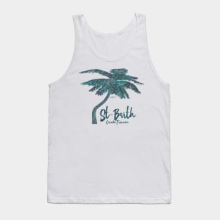 St. Barth, French Caribbean, Palm Tree Tank Top